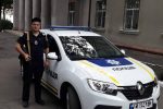 Автопарк відділення поліції охорони у місті Долинській поповнився новим автомобілем RENAULT LOGAN